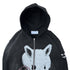 bunny zip up hoodie